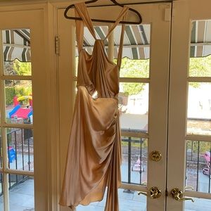 Vatanika silk dress brand new with tags size US 8